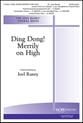 Ding! Dong! Merrily on High SATB choral sheet music cover